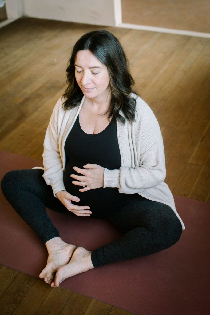 Prenatal Yoga: 3rd Trimester Gentle Flow for Stability & Balance - YouTube